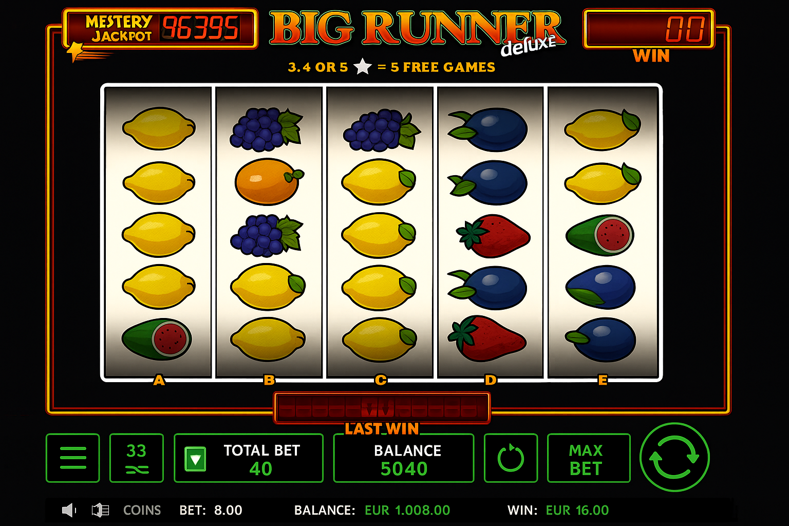 Big Runner Deluxe preview